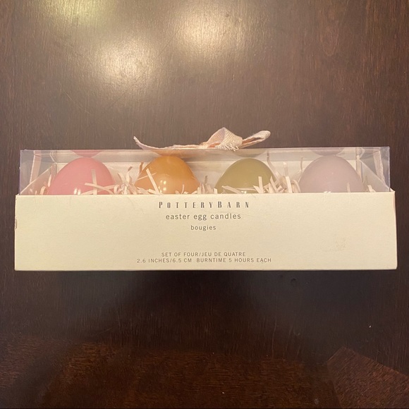 Pottery Barn Easter Egg Candles